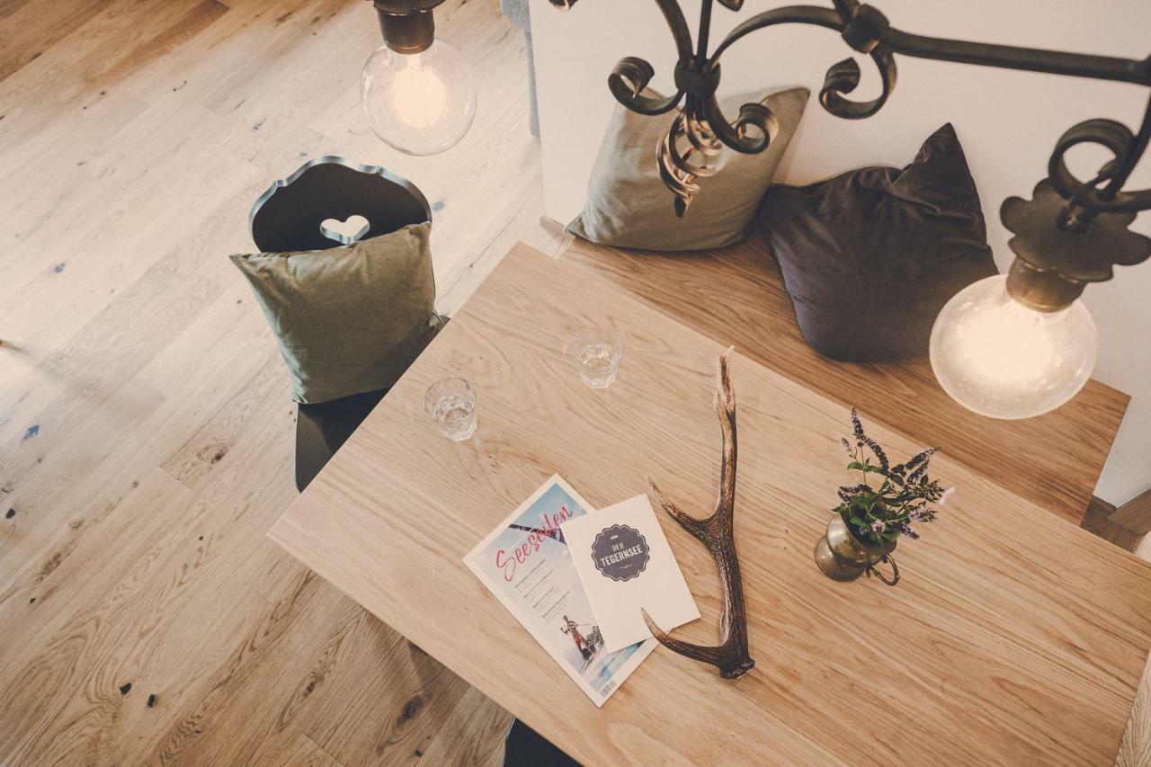 Der Lederer Hof - Boutique Apartments 테게른제 외부 사진