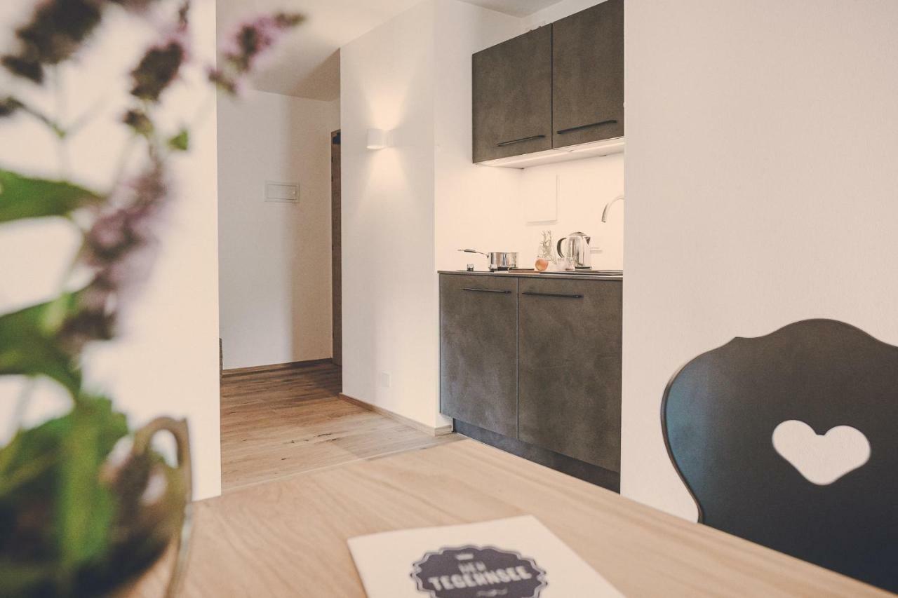 Der Lederer Hof - Boutique Apartments 테게른제 외부 사진