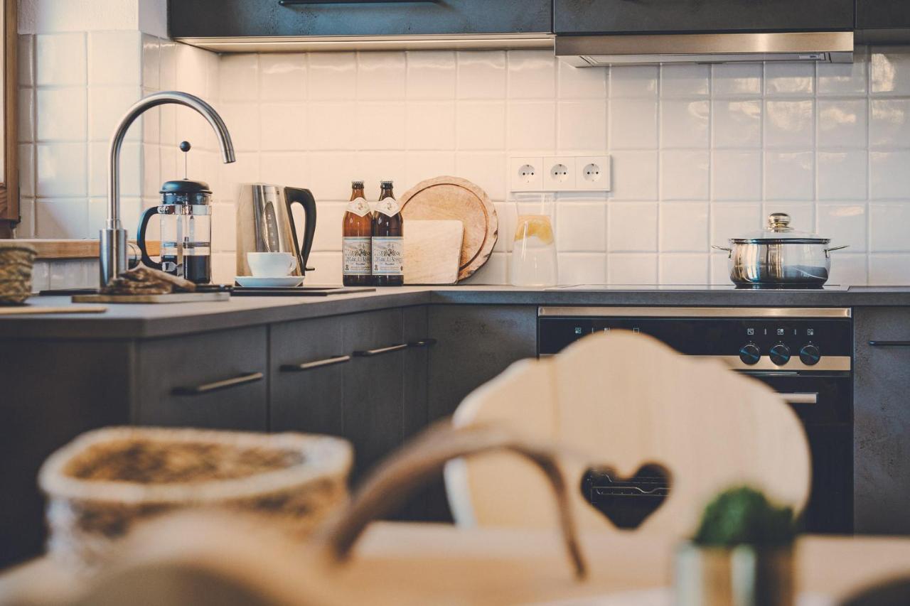 Der Lederer Hof - Boutique Apartments 테게른제 외부 사진