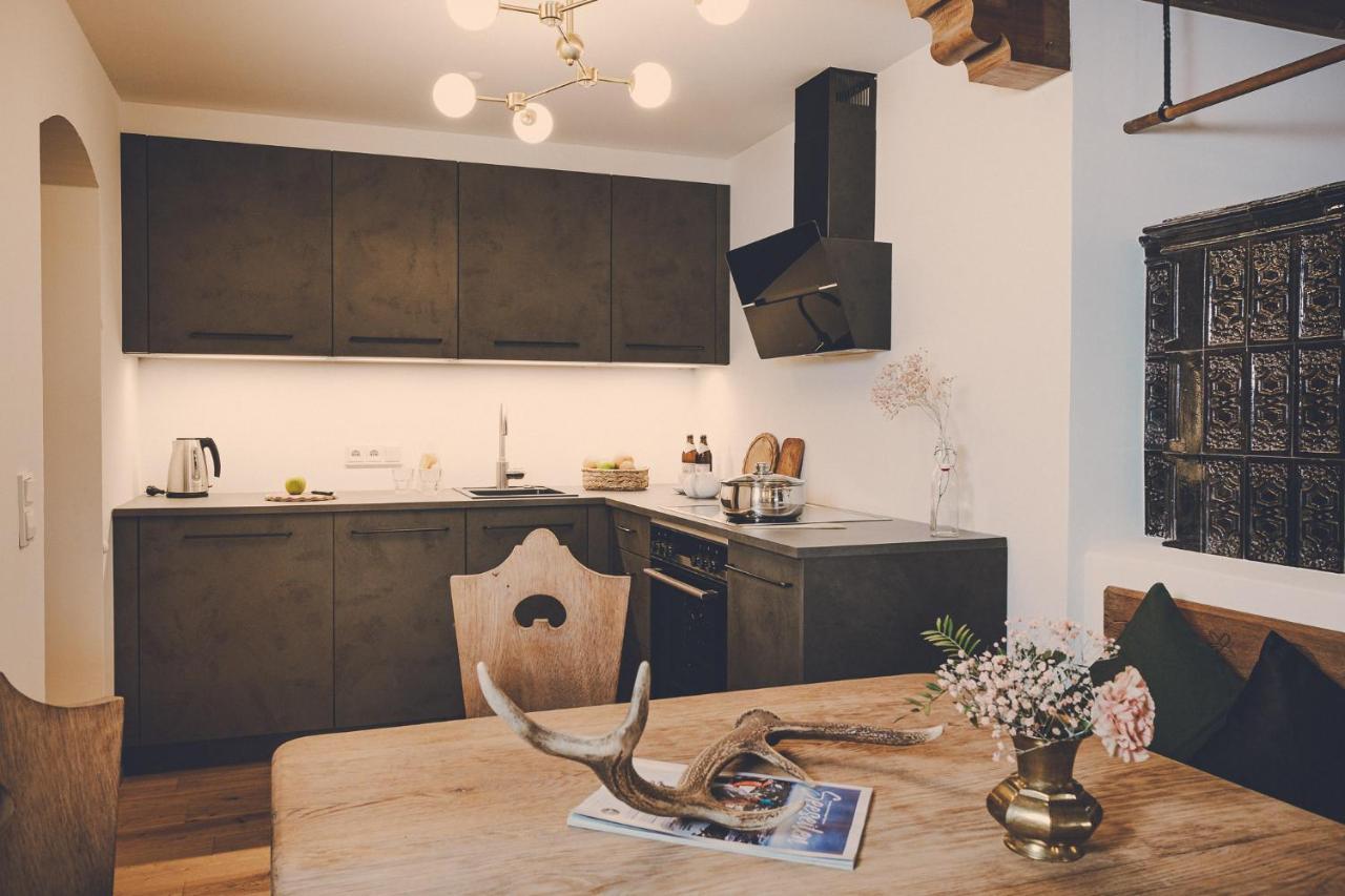 Der Lederer Hof - Boutique Apartments 테게른제 외부 사진
